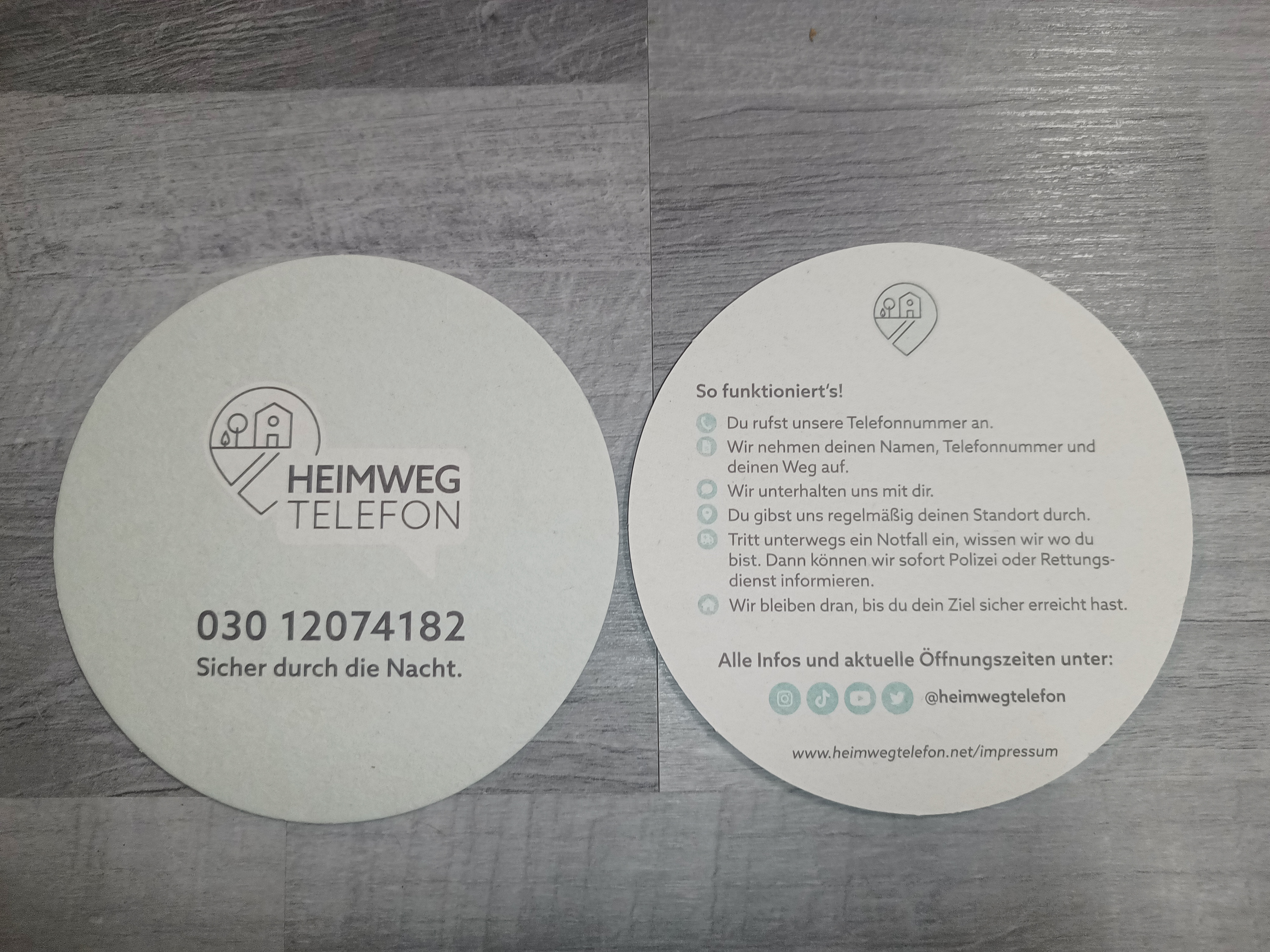 Getränkeuntersetzer